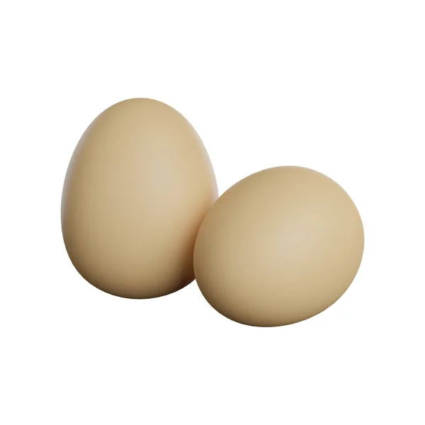 Food Egg Rendering Illustration — Photo