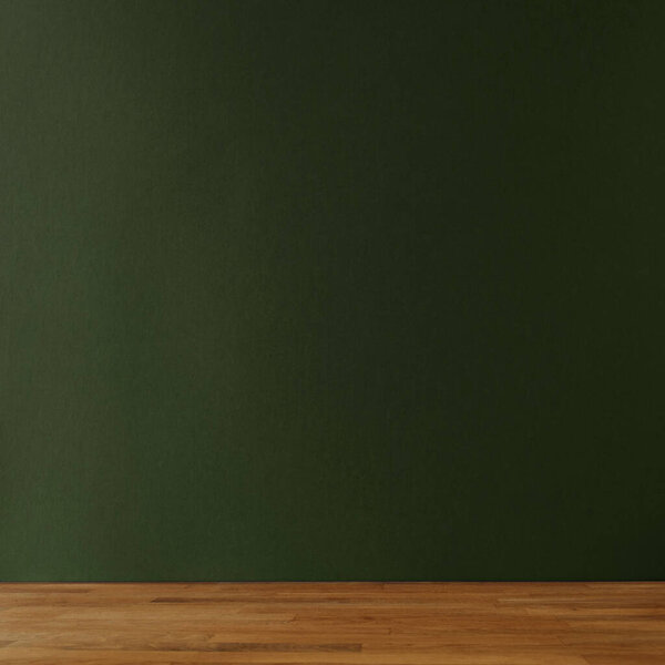 Dark green background for copy space and wooden table