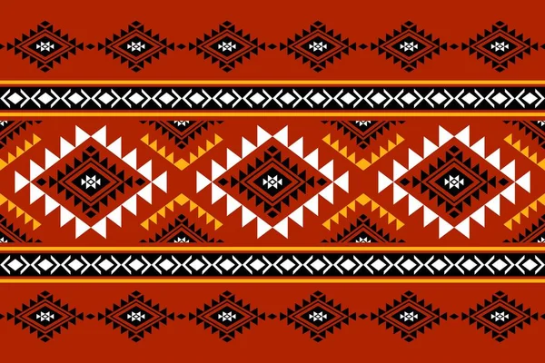 Geometric Ethnic Oriental Seamless Pattern Traditional Design Background Carpet Wallpaper — стоковый вектор