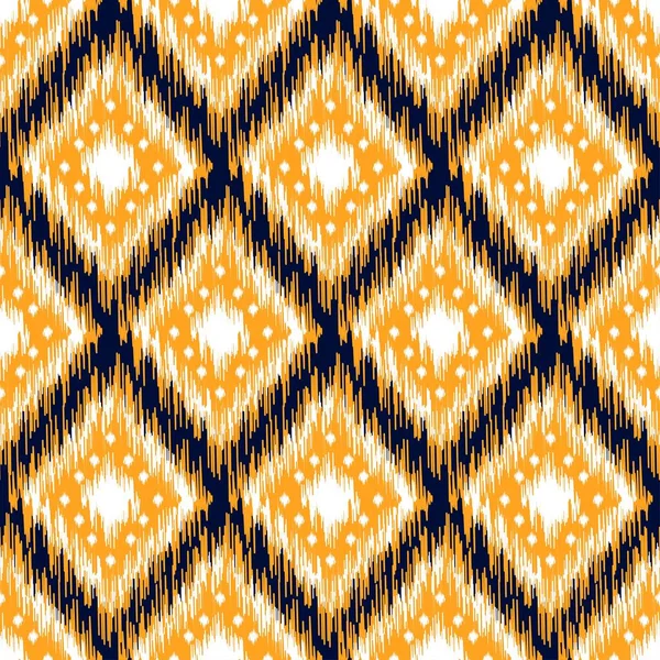 Geometrische Ethnische Orientalische Ikat Muster Traditionelles Design Für Hintergrund Teppich — Stockvektor