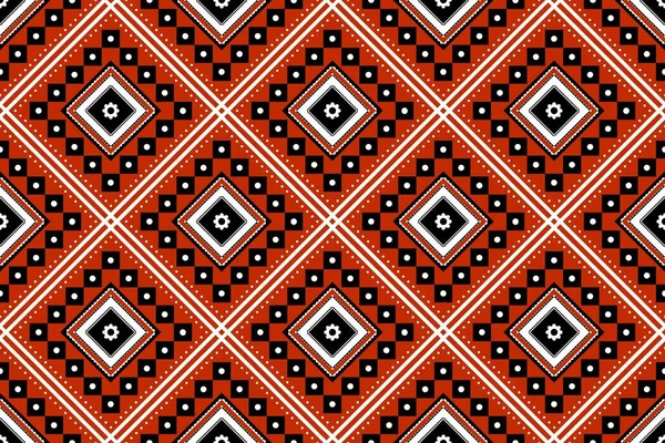 Geometric Ethnic Oriental Seamless Pattern Traditional Design Background Carpet Wallpaper — стоковый вектор