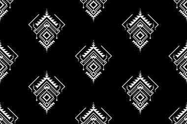 Arka plan veya duvar kağıdı için geometrik etnik desen tasarım.
