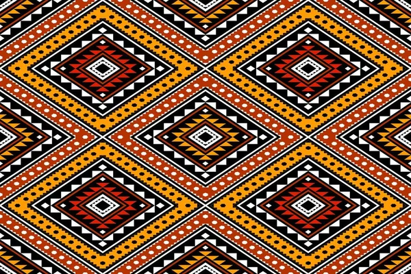 Motif Traditionnel Géométrique Ethnique Oriental Sans Couture Design Pour Fond — Image vectorielle