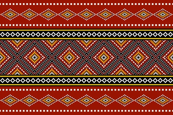 Pola Etnis Oriental Geometris Desain Tradisional Untuk Latar Belakang Karpet - Stok Vektor