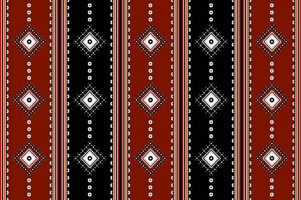 幾何学的な民族東洋のシームレスなパターンの伝統的なデザインの背景 カーペット バティック生地 ベクトルイラスト 刺繍スタイル サドゥ サドゥ サドゥまたはサド — ストックベクタ