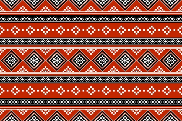 Geometric Ethnic Oriental Seamless Pattern Traditional Design Background Carpet Wallpaper — стоковый вектор