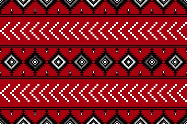 Geometric Ethnic Oriental Seamless Pattern Traditional Design Background Carpet Wallpaper — стоковый вектор