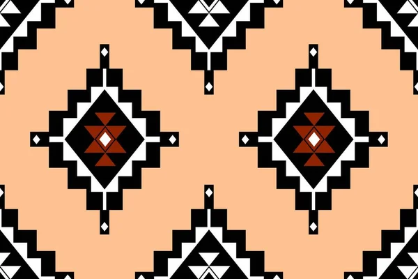 Geometrische Ethnische Orientalische Nahtlose Muster Traditionelles Design Für Hintergrund Teppich — Stockvektor