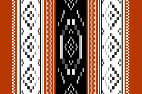 幾何学的な民族東洋のシームレスなパターンの伝統的なデザインの背景 カーペット バティック生地 ベクトルイラスト 刺繍スタイル サドゥ サドゥ サドゥまたはサド — ストックベクタ