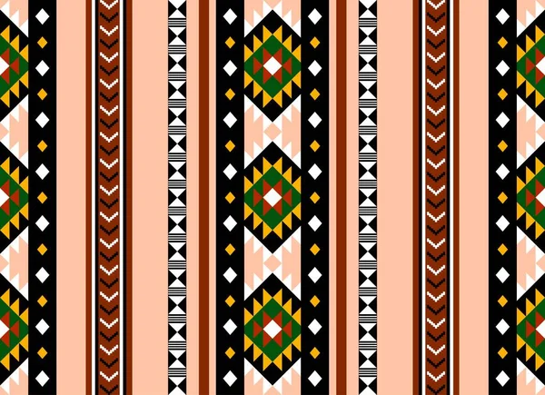 Geometryczny Etniczny Orientalny Bezszwowy Wzór Tradycyjny Projekt Tła Dywanu Tapety — Wektor stockowy