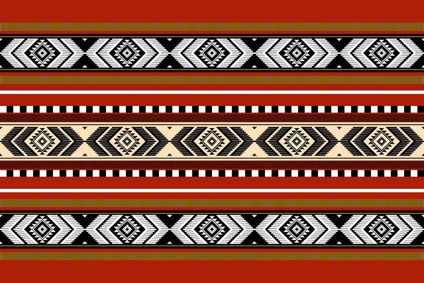 Geometrik etnik oryantal desensiz geleneksel tasarım arka plan, halı, duvar kağıdı. Giysiler, ambalaj, Batik kumaşı, Vektör illüstrasyonu. Nakış stili - Sadu, sadou, sado