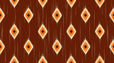 Geometrik etnik oryantal desensiz geleneksel tasarım arka plan, halı, duvar kağıdı. Giyim, ambalaj, Batik kumaşı, Vektör illüstrasyonu. Nakış tarzı, Sadu.