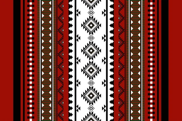 Motif Traditionnel Géométrique Ethnique Oriental Sans Couture Design Pour Fond — Image vectorielle