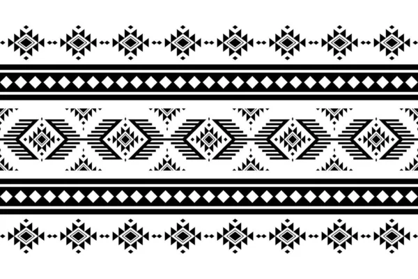 Geometrik etnik oryantal desensiz geleneksel tasarım arka plan, halı, duvar kağıdı. Giyim, ambalaj, Batik kumaşı, Vektör illüstrasyonu. Nakış tarzı, Sadu.
