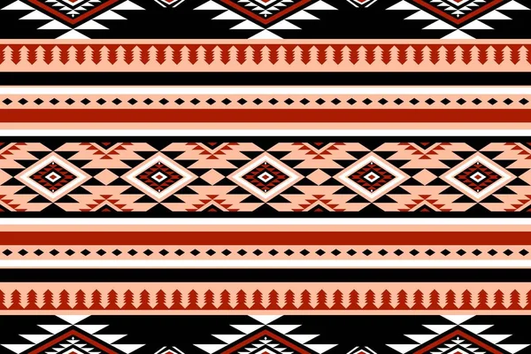 Geometrik etnik oryantal desensiz geleneksel tasarım arka plan, halı, duvar kağıdı. Giyim, ambalaj, Batik kumaşı, Vektör illüstrasyonu. Nakış tarzı, Sadu.
