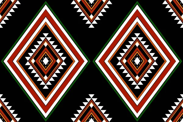 Patrón Geométrico Étnico Oriental Sin Costura Tradicional Diseño Para Fondo — Archivo Imágenes Vectoriales