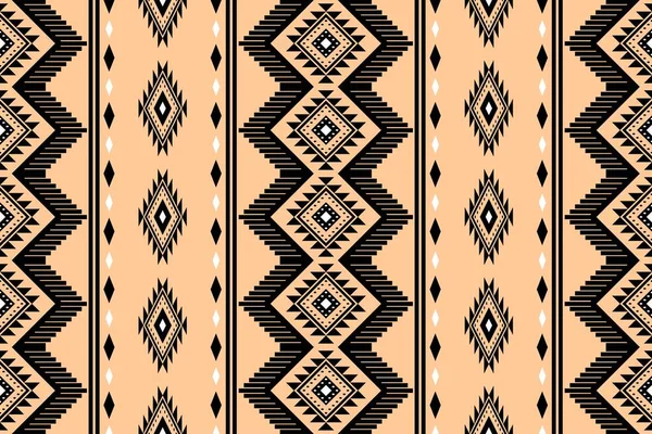 Geometrik etnik oryantal desensiz geleneksel tasarım arka plan, halı, duvar kağıdı. Giyim, ambalaj, Batik kumaşı, Vektör illüstrasyonu. Nakış tarzı, Sadu