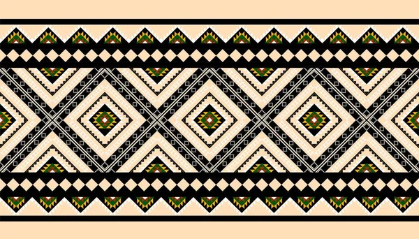 Motif Traditionnel Géométrique Ethnique Oriental Sans Couture Design Pour Fond — Image vectorielle