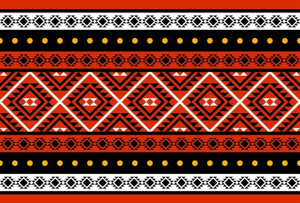 Motif Traditionnel Géométrique Ethnique Oriental Sans Couture Design Pour Fond — Image vectorielle