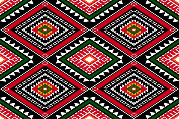 Motif Traditionnel Géométrique Ethnique Oriental Sans Couture Design Pour Fond — Image vectorielle