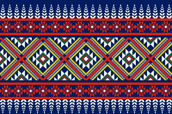 Geometric Ethnic Oriental Seamless Pattern Traditional Design Background Carpet Wallpaper — стоковый вектор