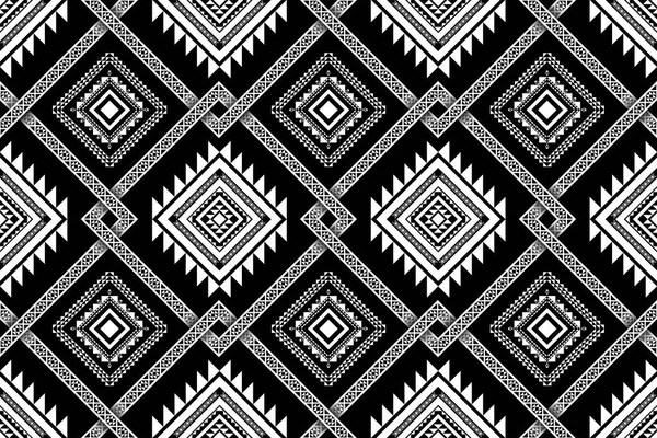 Geometrik etnik oryantal desensiz geleneksel tasarım arka plan, halı, duvar kağıdı. Giyim, ambalaj, Batik kumaşı, Vektör illüstrasyonu. Nakış tarzı, Sadu.