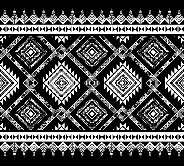 Motif Traditionnel Géométrique Ethnique Oriental Sans Couture Design Pour Fond — Image vectorielle