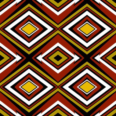 Arka plan veya duvar kağıdı için geometrik etnik desen tasarım.