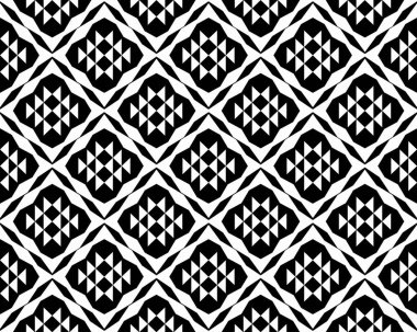 Geometrik etnik oryantal desensiz geleneksel tasarım arka plan, halı, duvar kağıdı. Giysiler, ambalaj, Batik kumaşı, Vektör illüstrasyonu. Nakış stili - Sadu, sadou, sado