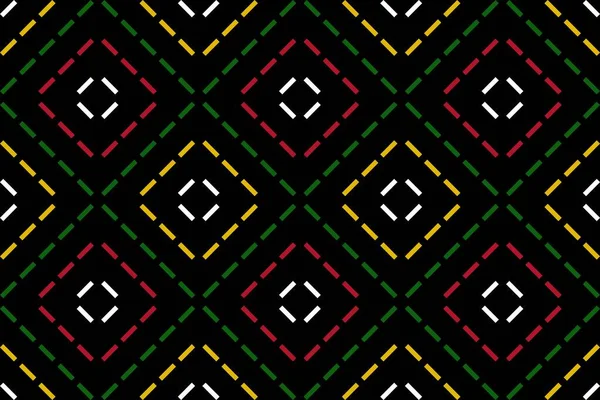 Geometrische Ethnische Muster Für Hintergrund Oder Tapete — Stockvektor
