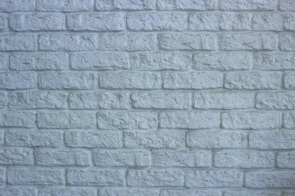 Pared de ladrillo blanco en un café. Fondo neutro —  Fotos de Stock