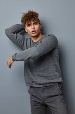 Çekici adam, şişirilmiş gövde modeli hayat tarzını değiştirmemiş.