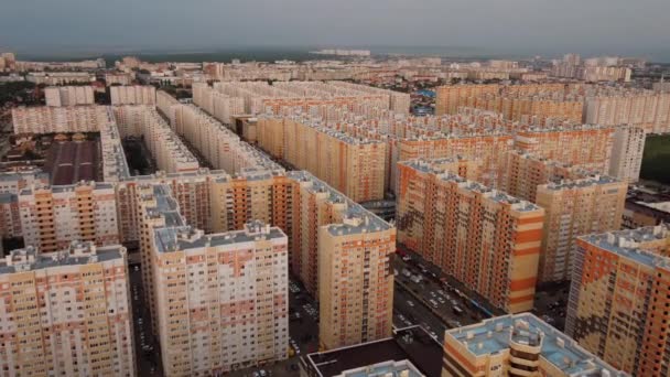 La ciudad de Stavropol. Nuevas zonas residenciales — Vídeos de Stock