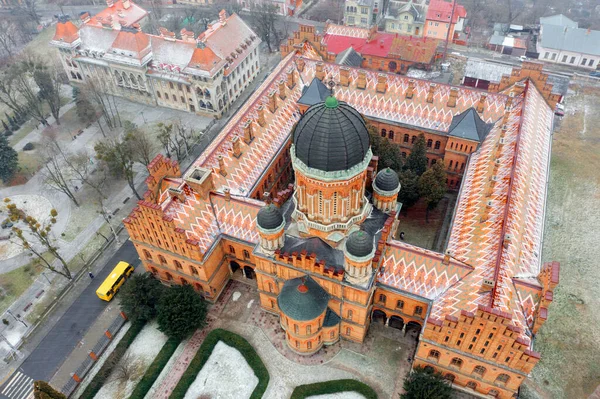 Die Berühmte Czernowitz Universität Ist Ein Architektonisches Denkmal Der Bukowina — Stockfoto