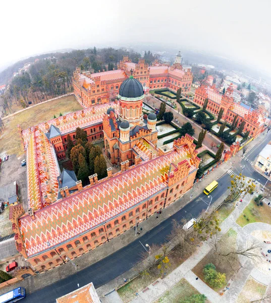 Die Berühmte Czernowitz Universität Ist Ein Architektonisches Denkmal Der Bukowina — Stockfoto