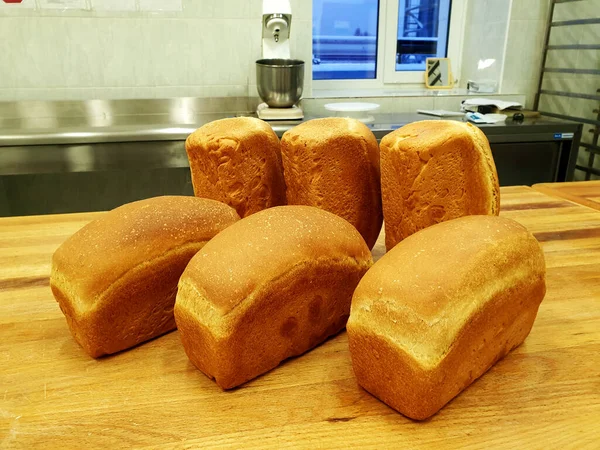 Aromatische Heerlijke Roggebrood Met Baksteen Aromatische Heerlijke Roggebrood Met Bakstenen — Stockfoto