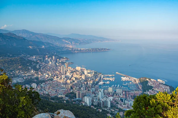 Panoramic View Monaco Monte Carlo Cte Azur — Stock Photo, Image