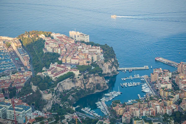 Pałac Książąt Stare Miasto Monako Francja Monte Carlo — Zdjęcie stockowe