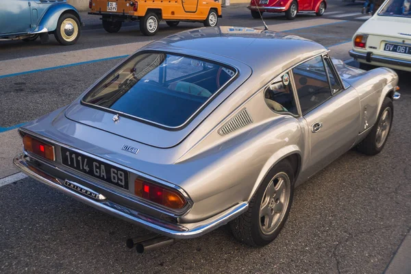 Loriol Sur Drome França Setembro 2022 Triunfo Cinza Vintage Gt6 — Fotografia de Stock