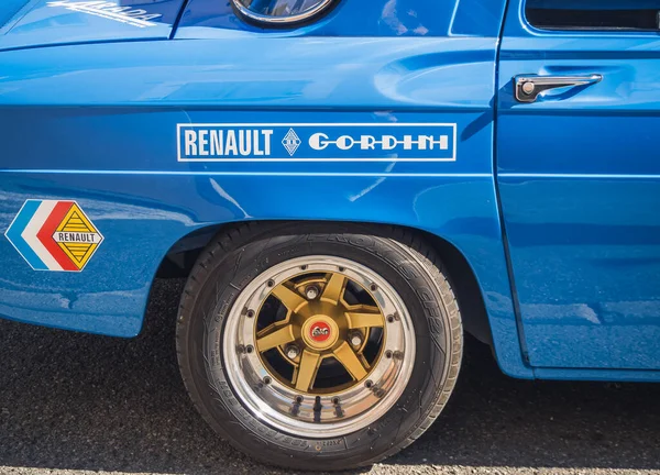 Loriol Sur Drome France September 2022 Vintage Blue Renault Gordni — Stock Photo, Image