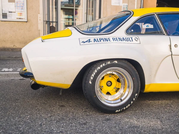 Loriol Sur Drome Francja Września 2022 Vintage Renault Alpine Berlinette — Zdjęcie stockowe