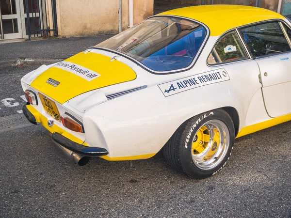 Loriol Sur Drome França Setembro 2022 Vintage Renault Alpine Berlinette — Fotografia de Stock