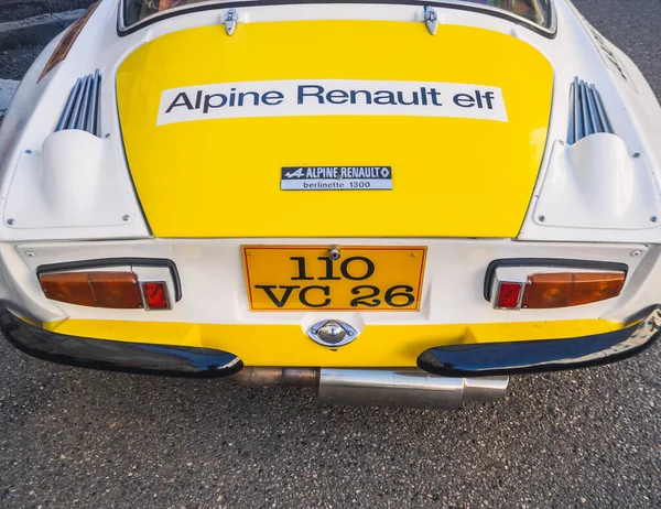 Loriol Sur Drome Francja Września 2022 Vintage Renault Alpine Berlinette — Zdjęcie stockowe