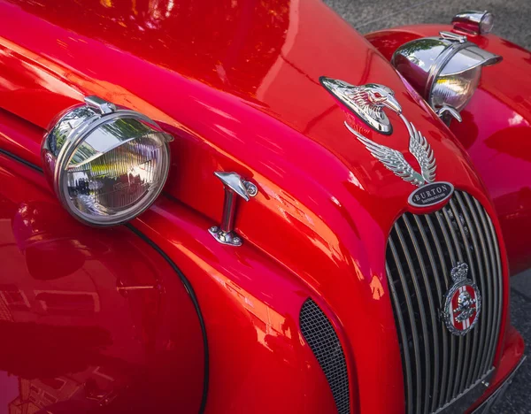 Loriol Sur Drome France Septembre 2022 Red Vintage Citroen 2Cv — Photo