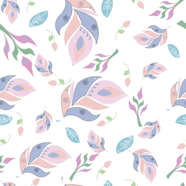 egzotik bitkiler ve yapraklarla tropikal desenler ayrıştırılıyor.