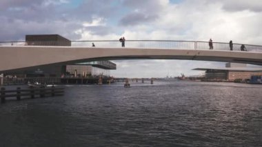 Danimarka 'nın başkenti Kopenhag' ın güzel kanalları.