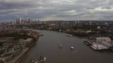 Londra şehrinin havadan görünüşü, Birleşik Krallık
