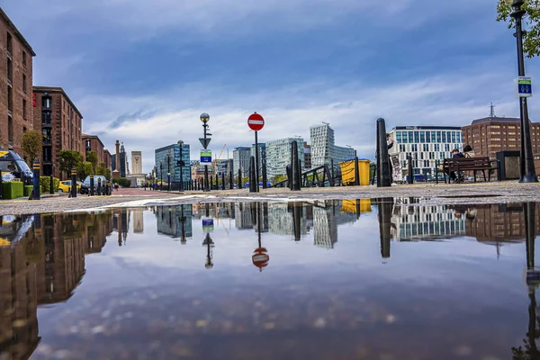 Liverpool Inglaterra Septiembre 2021 Frente Mar Del Royal Albert Dock — Foto de Stock