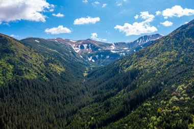 İsviçre 'nin güzel kırsal kesiminin manzarası. Güneşli öğleden sonra.