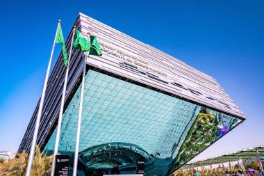 Dubai Fuarı 2020 Birçok muhteşem pavyonu olan sergi.